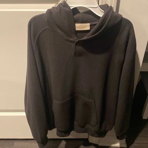 Essentials boys waffle knit boys hoodie